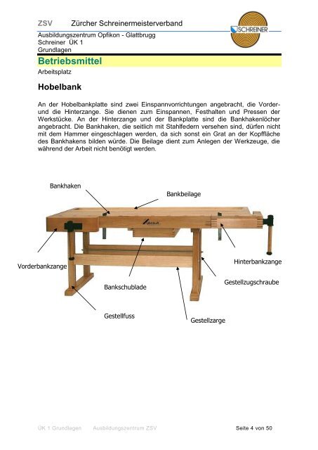 ÃœK 1 Arbeitssicherheit und Grundlagen - Ausbildungszentrum ZSV