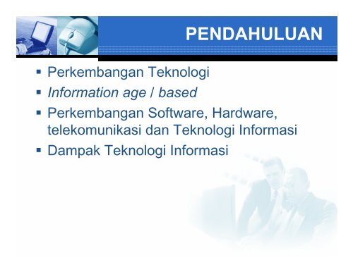 Revolusi Teknologi Informasi - Sharing