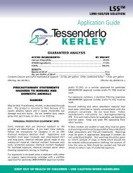 LSS Ap Guide - Tessenderlo Kerley