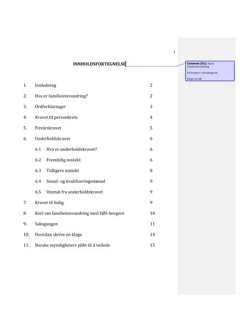 INNHOLDSFORTEGNELSE 1. Innledning 2 2. Hva er ...