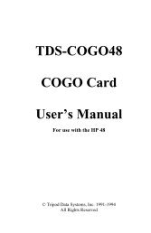 TDS-COGO48 COGO Card User's Manual - Equal Parenting-BC