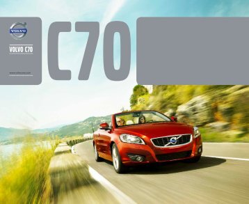 Broschüre Volvo C70 - Schwabengarage AG