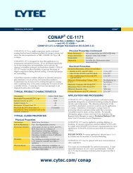 www.cytec.com/conap CONAPÂ® CE-1171 - Central Coating