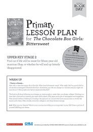 LESSON PLAN - World Book Day