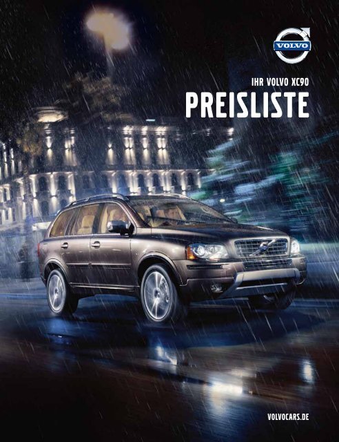 Preisliste Volvo XC90 - Schwabengarage AG