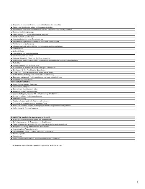 Preisliste Volvo XC90 - Schwabengarage AG