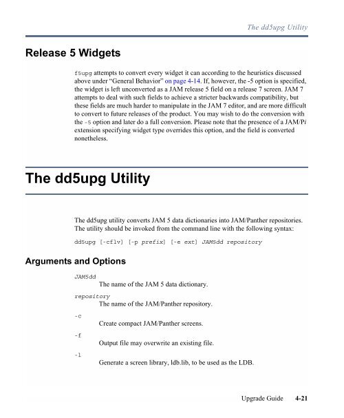 Upgrade Guide - Prolifics