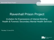 Ravenhall Prison Project - Department of Treasury and Finance