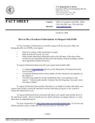 How to File a FOIA Request with EOIR - U.S. Department of Justice