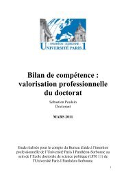 Bilan de compétence : valorisation professionnelle du doctorat - GGC