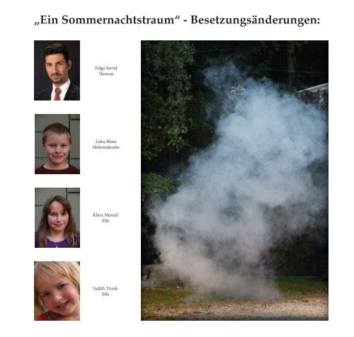 Ein Sommernachtstraum - Schwabenbühne Roth