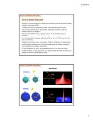 Teoría de Orbitales Moleculares