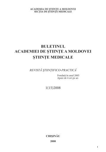 1 fisier 2008.indd - Academia de ÅtiinÅ£e a Moldovei