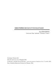 Groupoïdes de Lie et feuilletages - Maison des Sciences de l'Homme