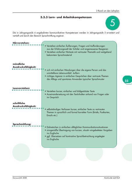 Kontinuität statt Kluft - Staatliche Schulberatung in Bayern