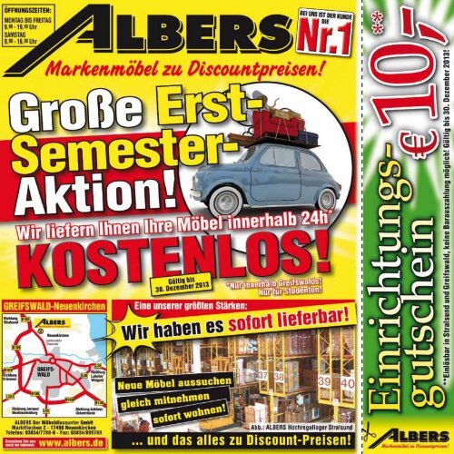 des Allgemeinen Studierendenausschusses - AStA Greifswald