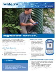 Rugged READER Handheld PC - Waterra-In-Situ