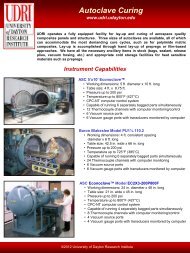 Download Autoclave Brochure - University of Dayton Research ...