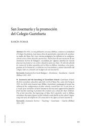 San Josemaría y la promoción del Colegio Gaztelueta - ISJE