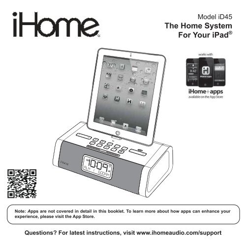 Id45 User Manual Ihome