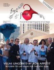 vegas uncork'd by bon appetit - The Las Vegas Food & Beverage ...