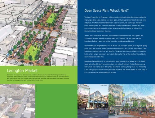 Open Space Master Plan for Downtown Baltimore (condensed)