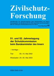 Zivilschutz- Forschung - Schutzkommission