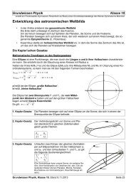 Physik Grundwissen, nur Jahrgangsstufe 10 - Finsterwalder ...