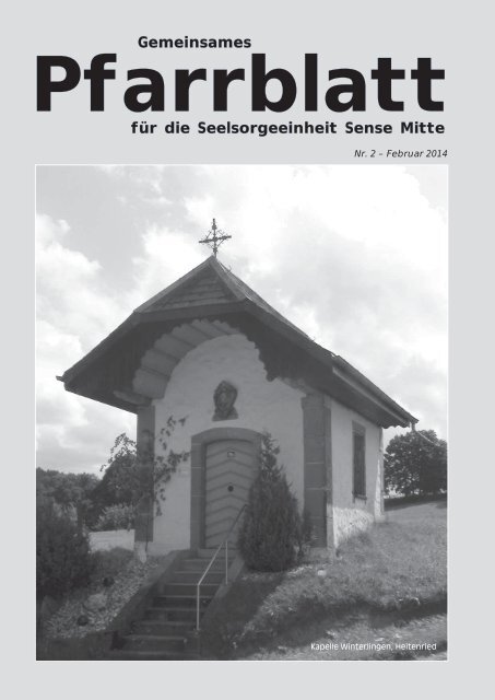 Pfarrblatt - Pfarrei Heitenried