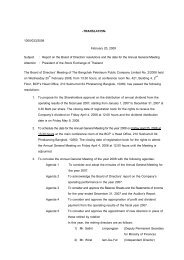 Report on the Board of Directors
