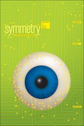 Download Issue PDF - Symmetry magazine