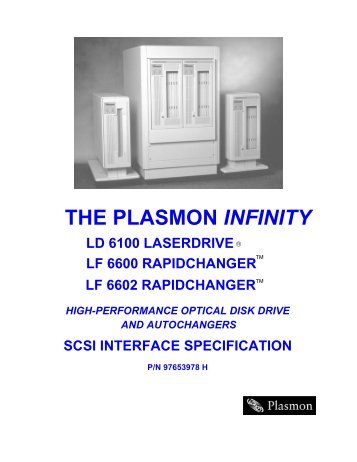 scsi interface specification - Plasmon