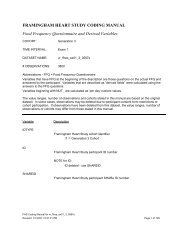 Food Frequency Questionnaire and Derived Variables ...