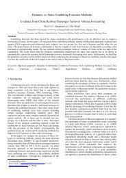 Dynamic vs. Static Combining Forecasts Methods - International ...