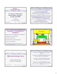 EBM e Microbiologia Clinica - E-learning