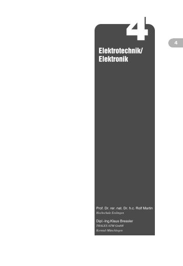 4 Elektrotechnik/ Elektronik - Science-Shop