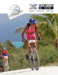 2007 XTERRA Saipan Press Guide.qxd