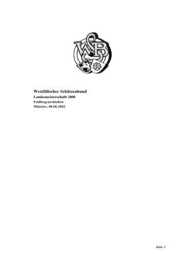 Ergebnisliste (PDF) - des Sherwood BSC Herne