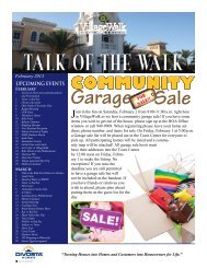 UPCOMING EVENTS - Village Walk of Bonita Springs