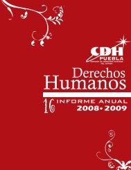2008 2009 - ComisiÃ³n de Derechos Humanos del Estado de Puebla