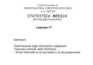 STATISTICA MEDICA