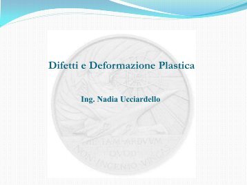 Difetti di impilamento (stacking faults)