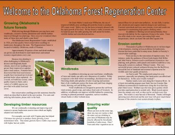 Introduction to Oklahoma's Forest Regeneration Center