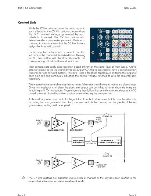 8051 User Manual (Issue 2) - AMS Neve