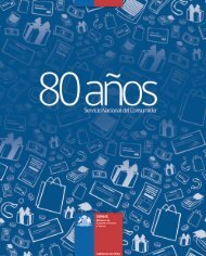 80 AÃOS Servicio Nacional del Consumidor - Sernac