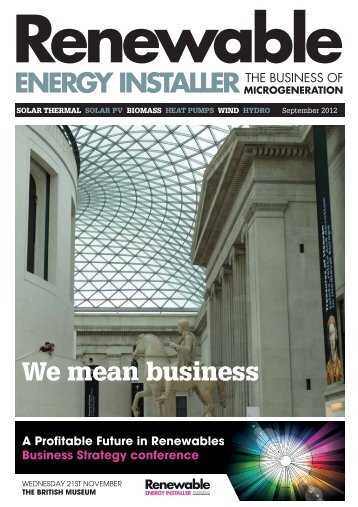 Renewable Energy Installer