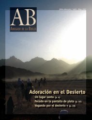 Adoración en el Desierto - The Bible Advocate Online