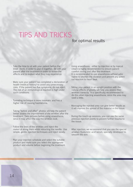 SYSTEMATIC HYALURONIC ACID GELS - Skin & Vision