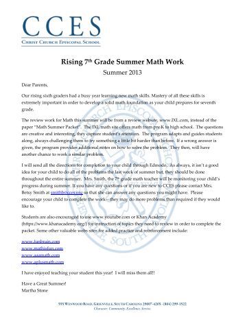 7th Grade Summer Math Packet Answer Key Find your Dream 7th Grade Summer Math Packet Answer Key Find your Dream