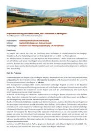 Golfanlage Neulengbach / Villa Berging - Wirtschaft in der Region